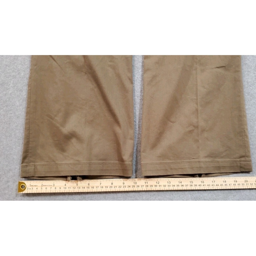 Nike Golf Pants Women's 16 Brown Dri-Fit Stretch‎ Performance Zipper Pockets - Picture 6 of 10
